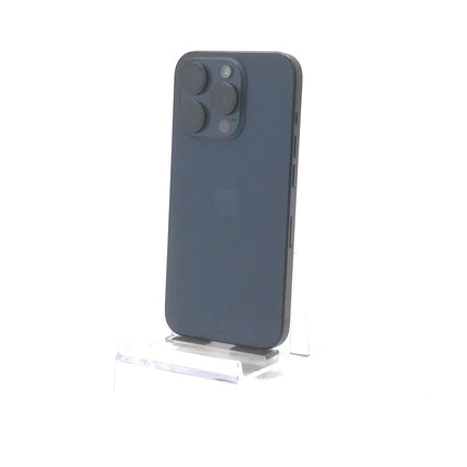 iPhone 15 Pro / 2023 / 256GB / ブルーチタニウム / 国内版SIMフリー / ランク:B / MTUG3J/A / A3101 【中古品管理番号:42290】