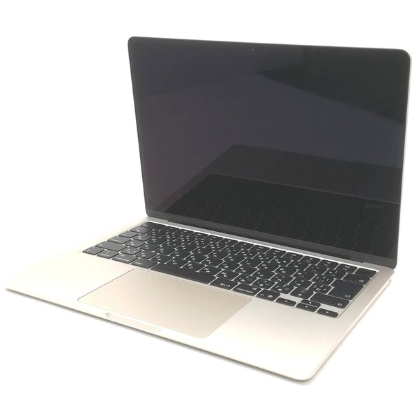 MacBook Air M4 / 13インチ / 2025 / 24GB / 512GB / スターライト / ランク:B / MC6A4J/A / A3240 【中古品管理番号:42367】