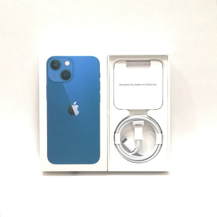 iPhone 13 mini / 2021 / 128GB / ブルー / 楽天モバイル版SIMフリー / ランク:B / MLJH3J/A / A2626 【中古品管理番号:42376】