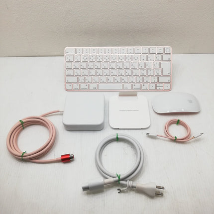 iMac M1 / 24インチ / 2021 / 8GB / 256GB / ピンク / ランク:B / MGPM3J/A / 【中古品管理番号:42383】