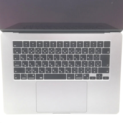 MacBook Air M3 / 15インチ / 2024 / 8GB / 256GB / スペースグレイ / ランク:B / MRYM3J/A / A3114 【中古品管理番号:42394】