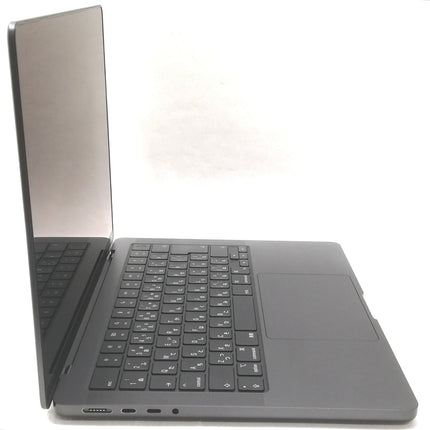 MacBook Pro M3 Pro / 14インチ / Nov 2023 / 18GB / 512GB / スペースブラック / ランク:C / MRX33J/A / 【中古品管理番号:42477】