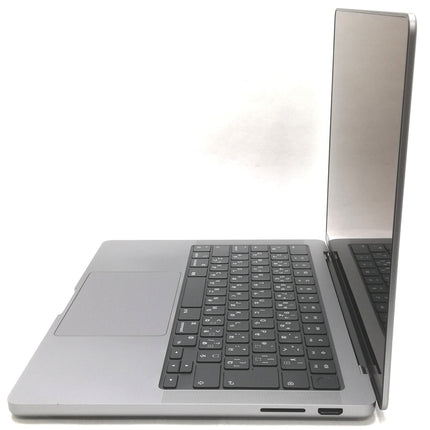MacBook Pro M3 / 14インチ / Nov 2023 / 8GB / 512GB / スペースグレイ / ランク:C / MTL73J/A / 【中古品管理番号:42504】