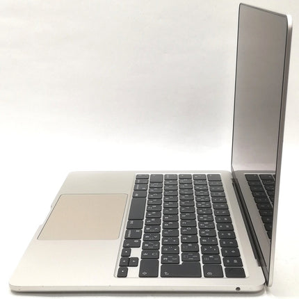 【決算特価！】MacBook Air M2 / 13インチ / 2022 / 16GB / 256GB / スターライト / ランク:C / MLY13J/A / A2681 【中古品管理番号:42625】