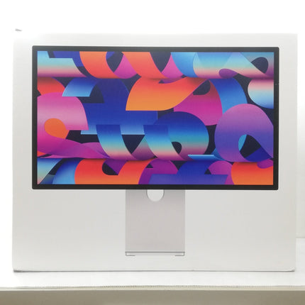 Studio Display Nano-textureガラス - 傾きと高さを調整できるスタンド / 27インチ / 2026 / シルバー / ランク:A / MFF04J/A / 【中古品管理番号:42641】