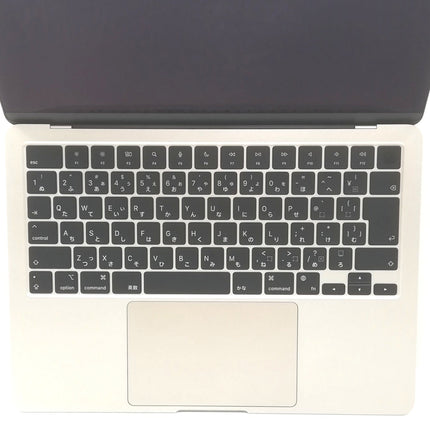 MacBook Air M2 / 13インチ / 2022 / 8GB / 256GB / スターライト / ランク:C / MLY13J/A / A2681 【中古品管理番号:42650】