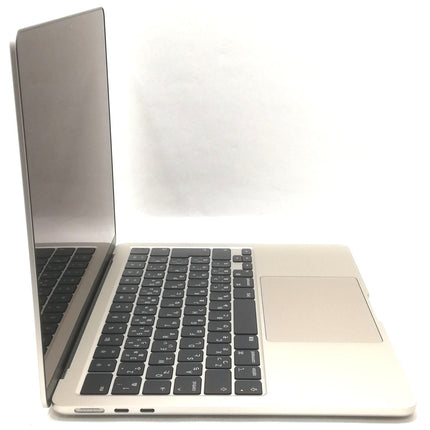 MacBook Air M2 / 13インチ / 2022 / 8GB / 256GB / スターライト / ランク:C / MLY13J/A / A2681 【中古品管理番号:42650】