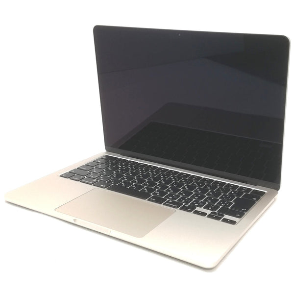 MacBook Air M2 / 13インチ / 2022 / 8GB / 512GB / スターライト / ランク:A / MLY23J/A / A2681 【中古品管理番号:42792】