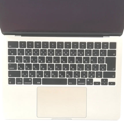 MacBook Air M3 / 13インチ / 2024 / 16GB / 512GB / スターライト / ランク:C / MXCU3J/A / A3113 【中古品管理番号:42836】
