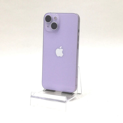 iPhone 14 / 2022 / 128GB / パープル / 国内版SIMフリー / ランク:B / MPUY3J/A / A2881 【中古品管理番号:42841】