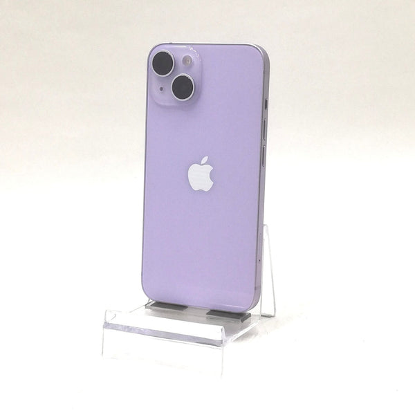 iPhone 14 / 2022 / 128GB / パープル / 国内版SIMフリー / ランク:B / MPUY3J/A / A2881 【中古品管理番号:42841】