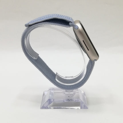 【中古品】 Apple Watch Series 9 / 45mm / GPSモデル / MR973J/A / A2980 / スターライトアルミニウムケース /ブルークラウドスポーツループ 【中古品管理番号:A0616】