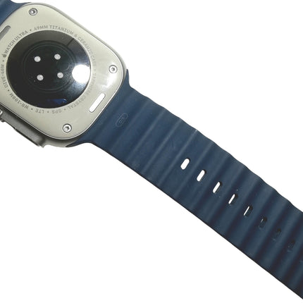 【中古品】 Apple Watch Ultra 2 / 49mm / GPS+Cellularモデル / 国内版 SIMフリー  / MREG3J/A / A2986 / チタニウムケースとブルーオーシャンバンド 【中古品管理番号:A40881】