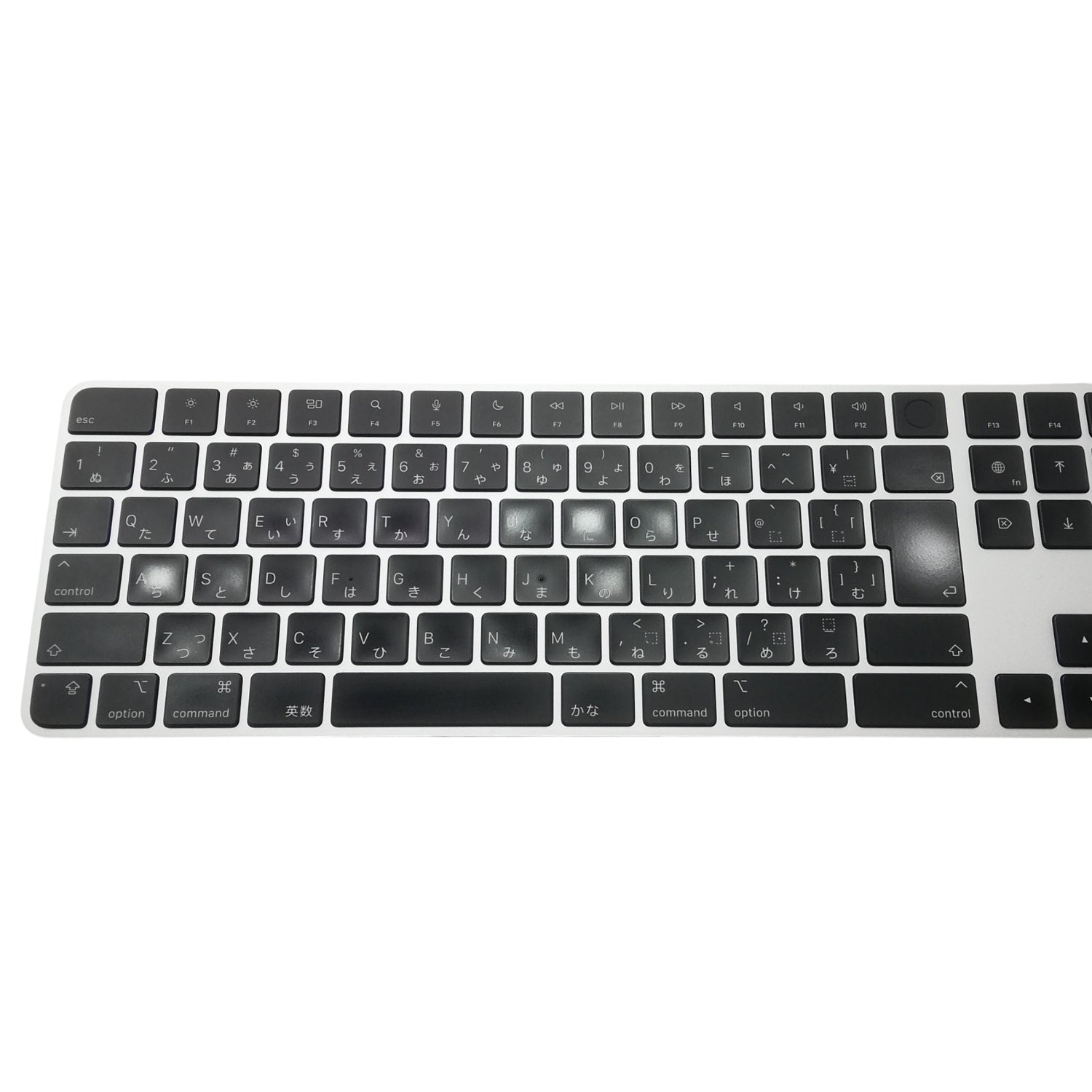 Apple Magic Keyboard(テンキー付き)英語(US)ブラックキー 中古品】 Appleシリコン搭載Macモデル用Touch ID搭載Magic Keyboard