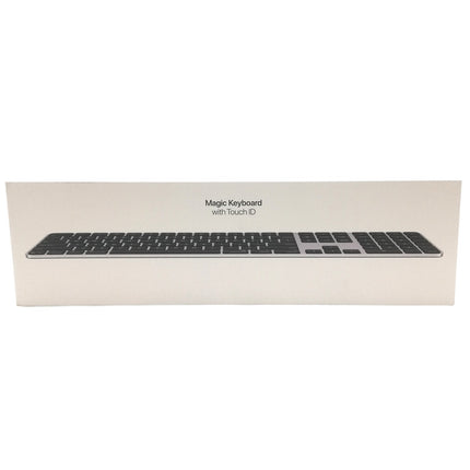 【中古品】 Appleシリコン搭載Macモデル用Touch ID搭載Magic Keyboard（テンキー付き）- 日本語（JIS）- ブラックキー (A3119) MXK83J/A 【中古品管理番号:A41581】