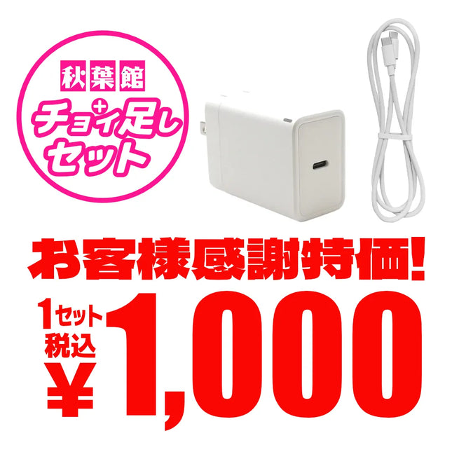 USB-C PD45W充電器&USB-C充電ケーブル(2m)セット [DA-45WC1PWH+L USB-C PD45W充電器&USB-C充電ケーブル(2m)セット [DA-45WC1PWH+L