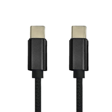 LAZOS USBケーブル Type-C to C 充電・データ転送用 USB3.2 Gen2 PD MAX60W 2m ブラック [L-CCPG2-2BK]