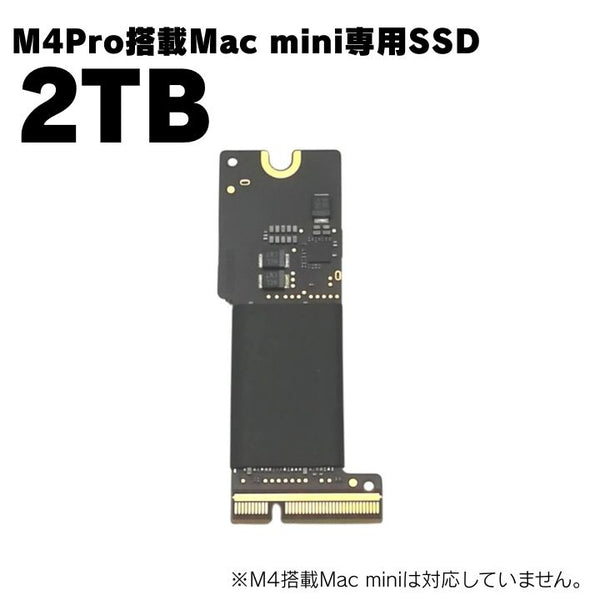 M4Pro搭載 Mac mini用 SSD 2TB [M4ProMacminiSSD-2TB]