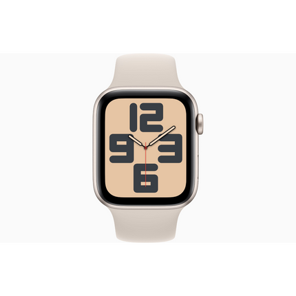【開封済み/未使用品】Apple Watch SE (第2世代) / 44mm /GPSモデル / MRE43J/A / A2723 /  スターライトアルミニウムケースとスターライトスポーツバンド (S/M) [管理番号:A0433]