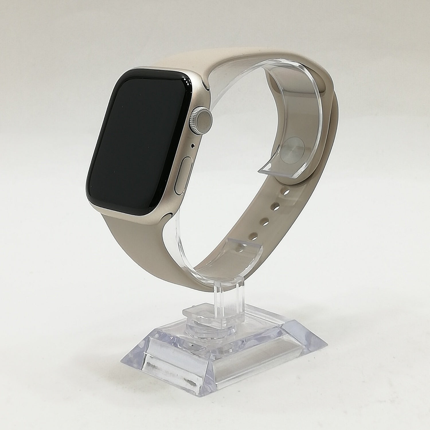 【中古品】 Apple Watch Series 8 / 45mm / GPSモデル / MNP23J/A / A2771 / スターライトアルミニウムケースとスターライトスポーツバンド [管理番号:A0311]