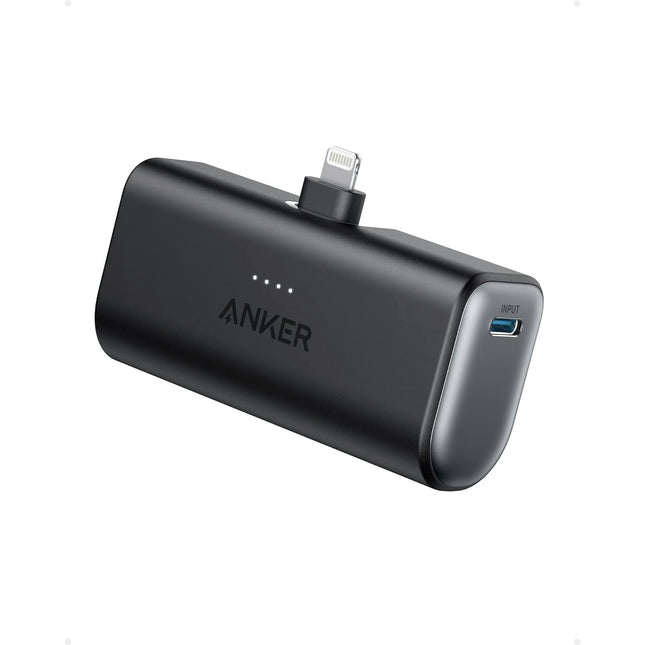 Anker Nano Power Bank (12W, Built-In Lightning Connector)ブラック [A1645011]