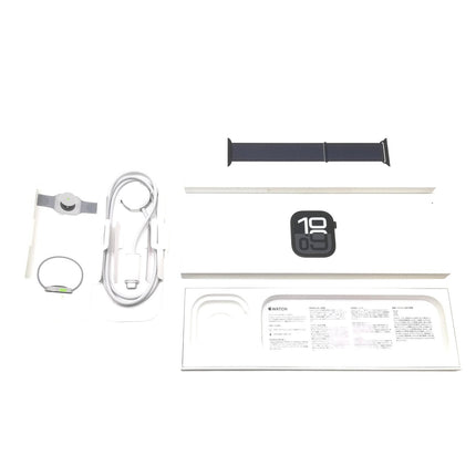 【中古品】 Apple Watch Series 10 / 46mm / GPS+Cellualrモデル  / MWY53J/A / A3003 / ジェットブラックアルミニウムケース / インクスポーツループ 【中古品管理番号:A42332】