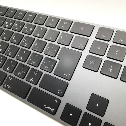 【中古品】Magic Keyboard テンキー付き 日本語（JIS）配列スペースグレイ(A1843) MRMH2Ｊ/A (ライトニングポート)【中古品管理番号:A42657】