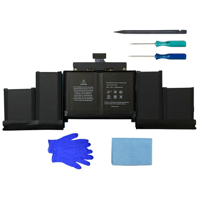 A1618/A1494 MacBook Pro Retina 15インチ（Late2013/Mid2014/Mid2015）用交換バッテリー [BT-MBP15r-L13-M15]