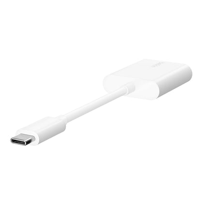 RockStar USB-Cオーディオ+充電アダプターホワイト [F7U081btWH]