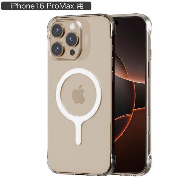 MOFT iPhone16 ProMax MagSafe対応クリアケース [MD021-1-i16promax-CR 