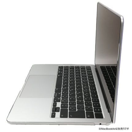 Ultra Slim HardShellCase MacBook Air 13.6インチ M2 / M3 Clear [USHSC-MBA13M2CL]