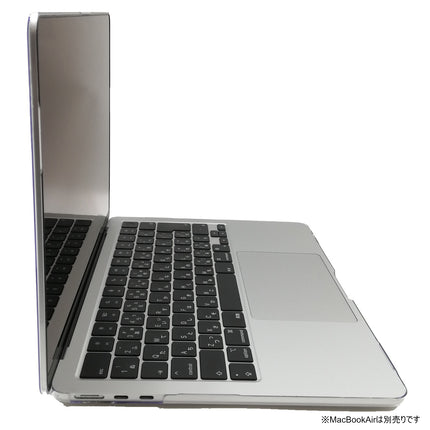 Ultra Slim HardShellCase MacBook Air 13.6インチ M2 / M3 Clear [USHSC-MBA13M2CL]