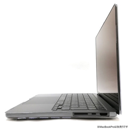 Ultra Slim HardShellCase MacBook Pro 14インチ M3/M2/M1 Clear [USHSC-MBP14CL]