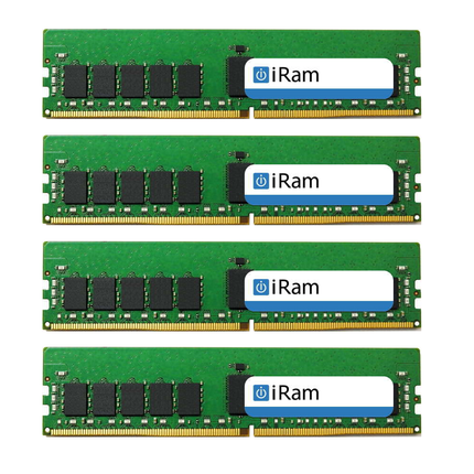 iRam製 DDR4 ECCメモリ 2933MHz 128GB（32GBｘ4枚セット）  [288-2933-32Gx4-IR]