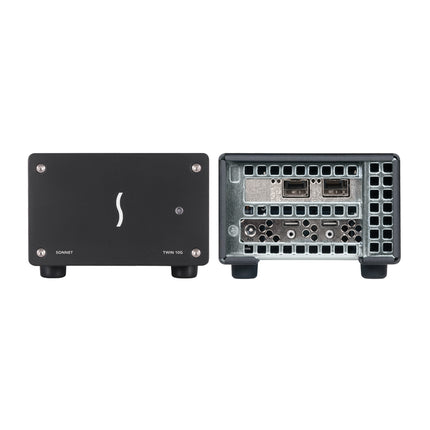 Twin 10G SFP+ (Thunderbolt 3 Edition) Dual-Port 10 Gigabit Ethernet Thunderbolt 3 Adapter  [TWIN10GC-SFP-T3]