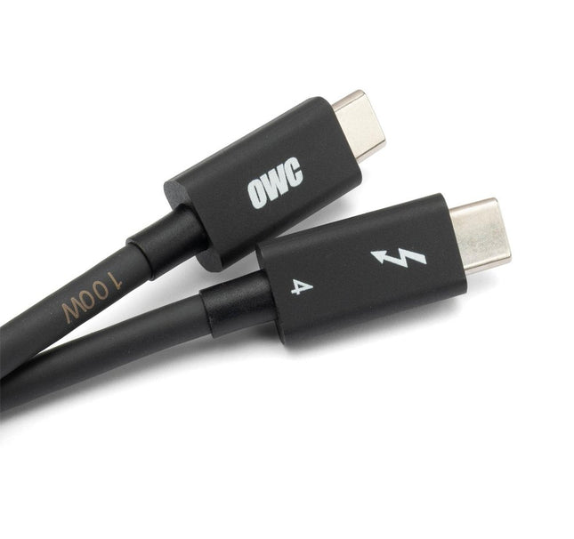 OWC Thunderbolt4 ケーブル 70cm [OWCCBLTB4C0.7M]