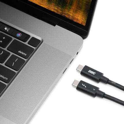 OWC Thunderbolt4 ケーブル 70cm [OWCCBLTB4C0.7M]