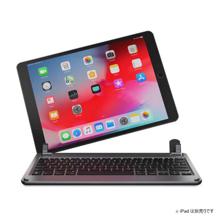 Wireless Keyboard for iPadAir第3世代/iPadPro10.5インチ用 日本語配列モデル スペースグレイ [BRY8002-BJP]