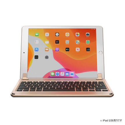 Wireless Keyboard for iPad第8/7世代用 日本語配列モデル ゴールド [BRY80032JP]