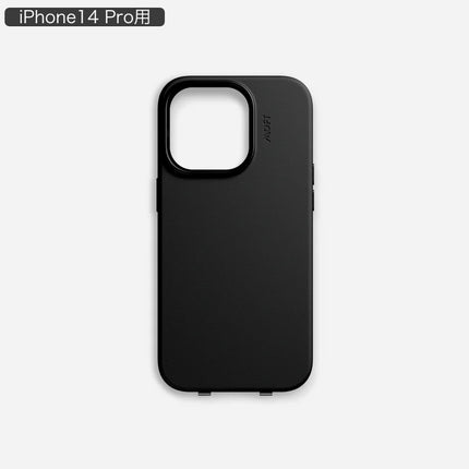 MOFT Snap レザースリングケース iPhone 14 Pro ブラック [MD016-1-i14pro-BK]