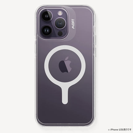MOFT iPhone14 MagSafe対応ケース ホワイト [MD011-1-i14-CRWT]