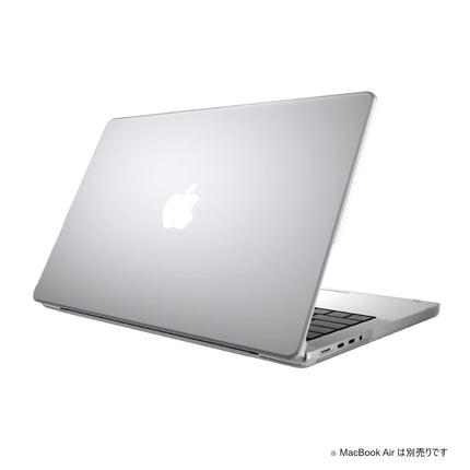 NUDE for MacBook Air 13.6インチ M2(2022) クリア [SE_M21CSPCN4_TH]