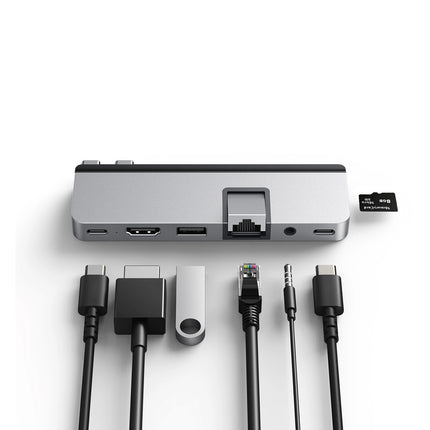 HyperDrive 7in2 USB-Cハブ DUO PRO シルバー [HP-HD575-S]