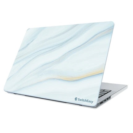 Marble MacBook 2022M2/2016 13inch Protective Case Marble Cloudy White ホワイト GS-105-120-296-224 [SE_PC7CSPCML_WH]