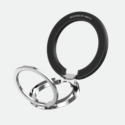 Magsafe Double Ring Stand Black [MAG-DRS-BK]