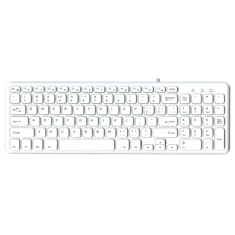Mac互換軽量キーボード英語配列 ホワイト [KB-USB-WH] – 秋葉館