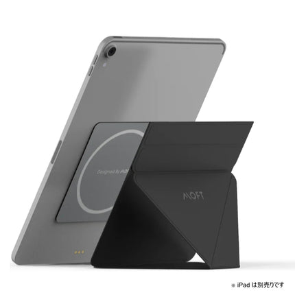 MOFT Snap-On タブレットスタンド iPadmini6 (2021用) ブラック [MS008M-1-BK]