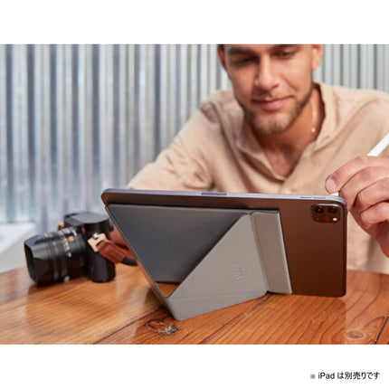 MOFT Snap-On タブレットスタンド iPadmini6 (2021用) ブラック [MS008M-1-BK]