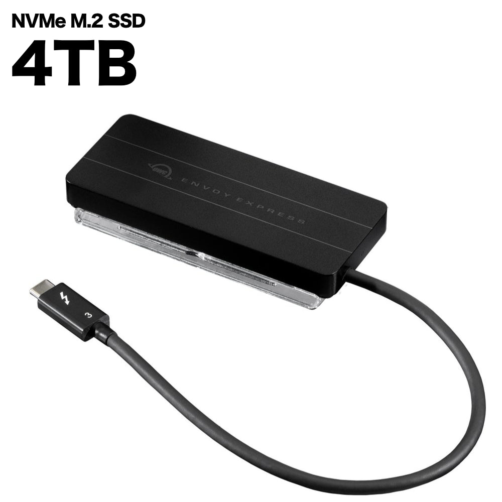 【10月のお買い得品】OWC Envoy Express Thunderbolt3 4TB [OWCTB3ENVXP00-4TB]