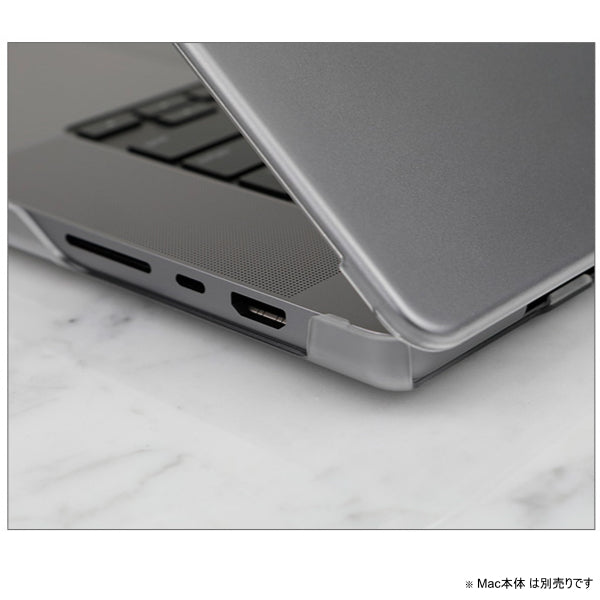 moshi iGlaze for MacBook Pro 14インチ M3/M2/M1 Stealth Clear [mo 